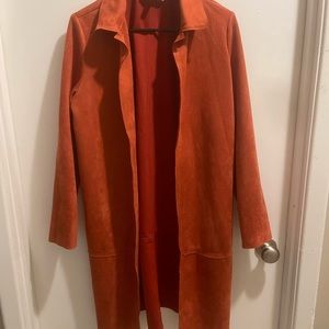 Long open jacket